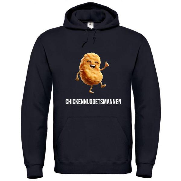 Chickennuggetsmannen hoodie rolig design fritidsklader Pryl Pressen