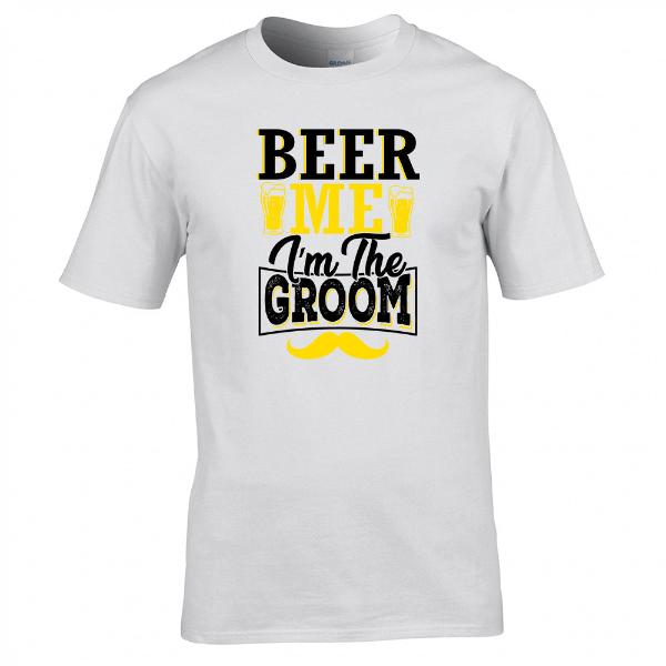 Beer Me I’m The GROOM T-shirt