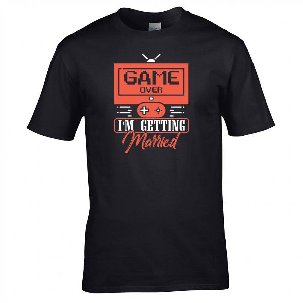 Game Over I'm Getting Married T-shirt