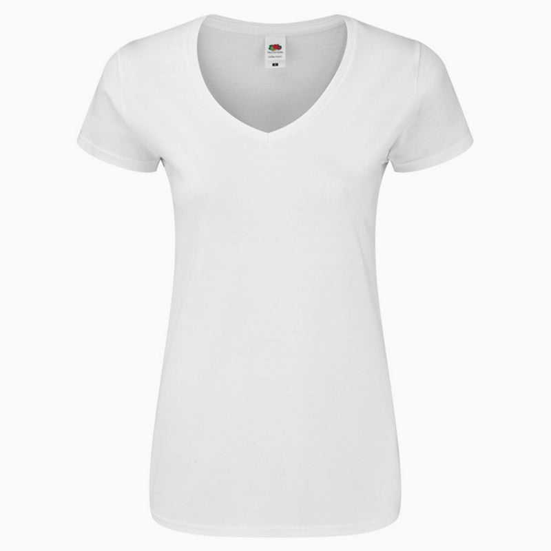 V-hals T-skjorte for kvinner 