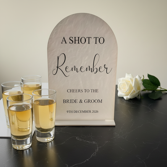 A Shot To Remember - Endast tre glas till vänster