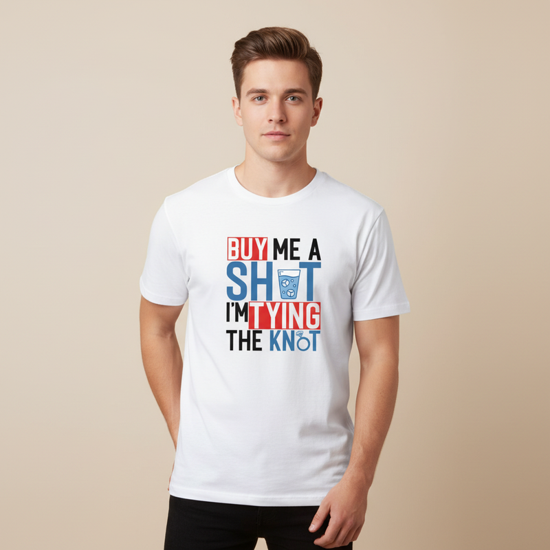 Buy Me a Shot - White