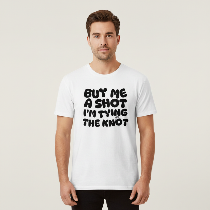 Buy Me a Shot - White