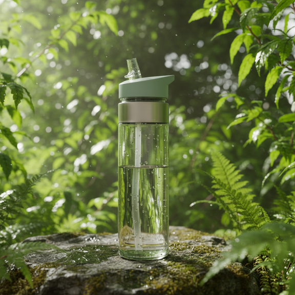 Green Water Bottle – utomhus