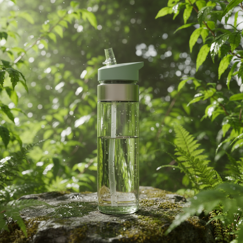 Green Water Bottle – utomhus