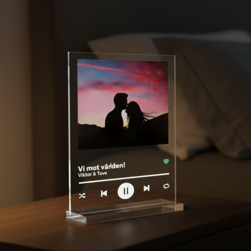 Musiktavla - Vi mot världen! Viktor & Tove