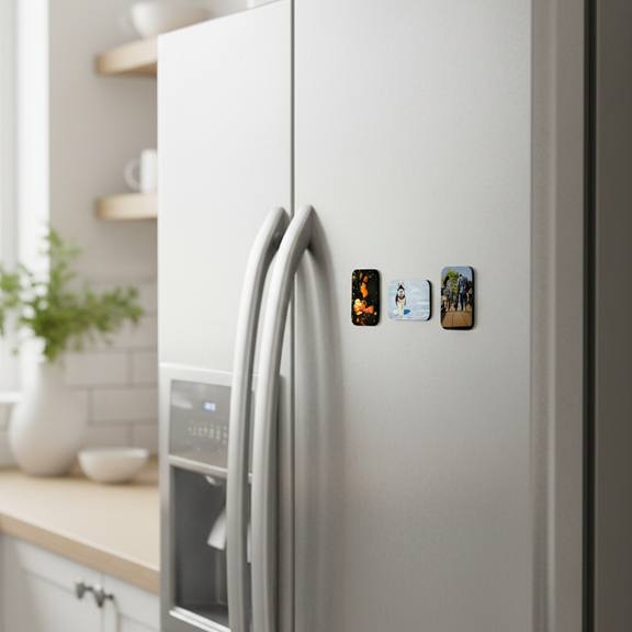 Personliga magneter - Realistisk kökmiljö