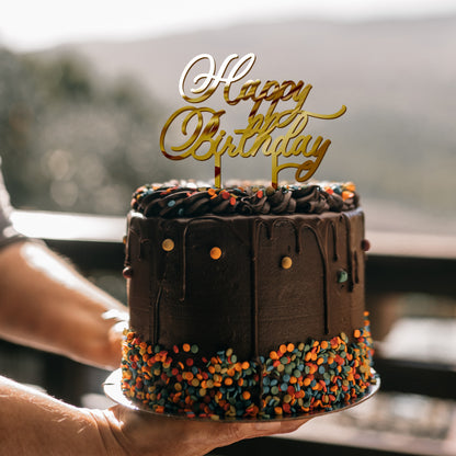 Hyvää syntymäpäivää Cake Topper