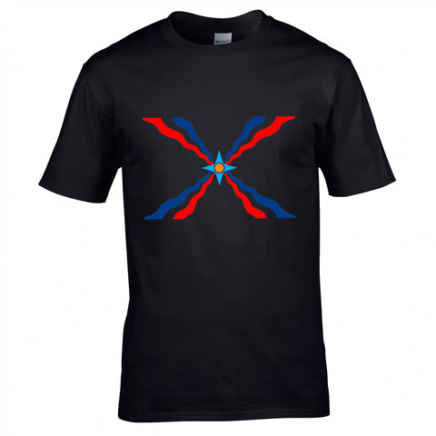 Assyriska Herr T-Shirt, Herr T-Shirt i Bomull, Bomulls T-Shirt för Herrar
